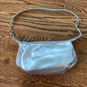 Brighten Metallic Silver Small Bag